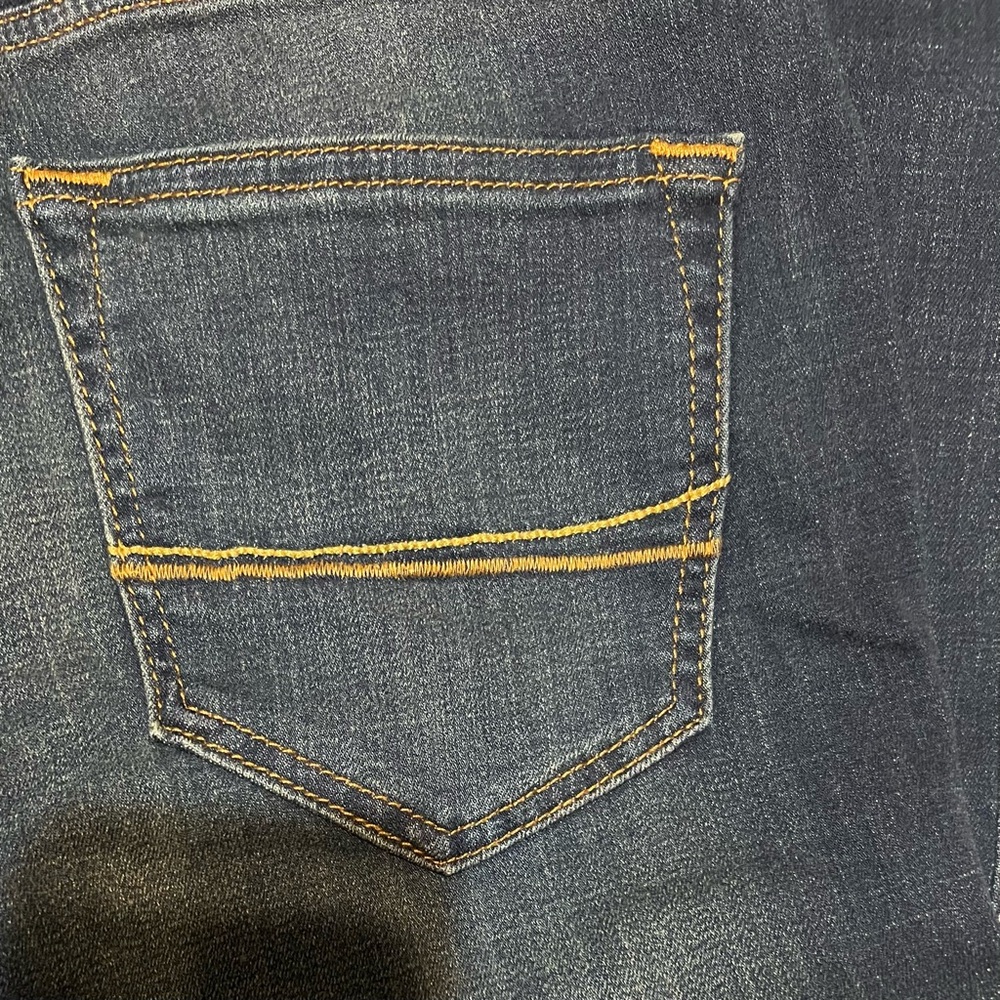 Abercrombie Kids Dark Blue Strait Jeans BOYS Size 15 16 NWT - Picture 14 of 15